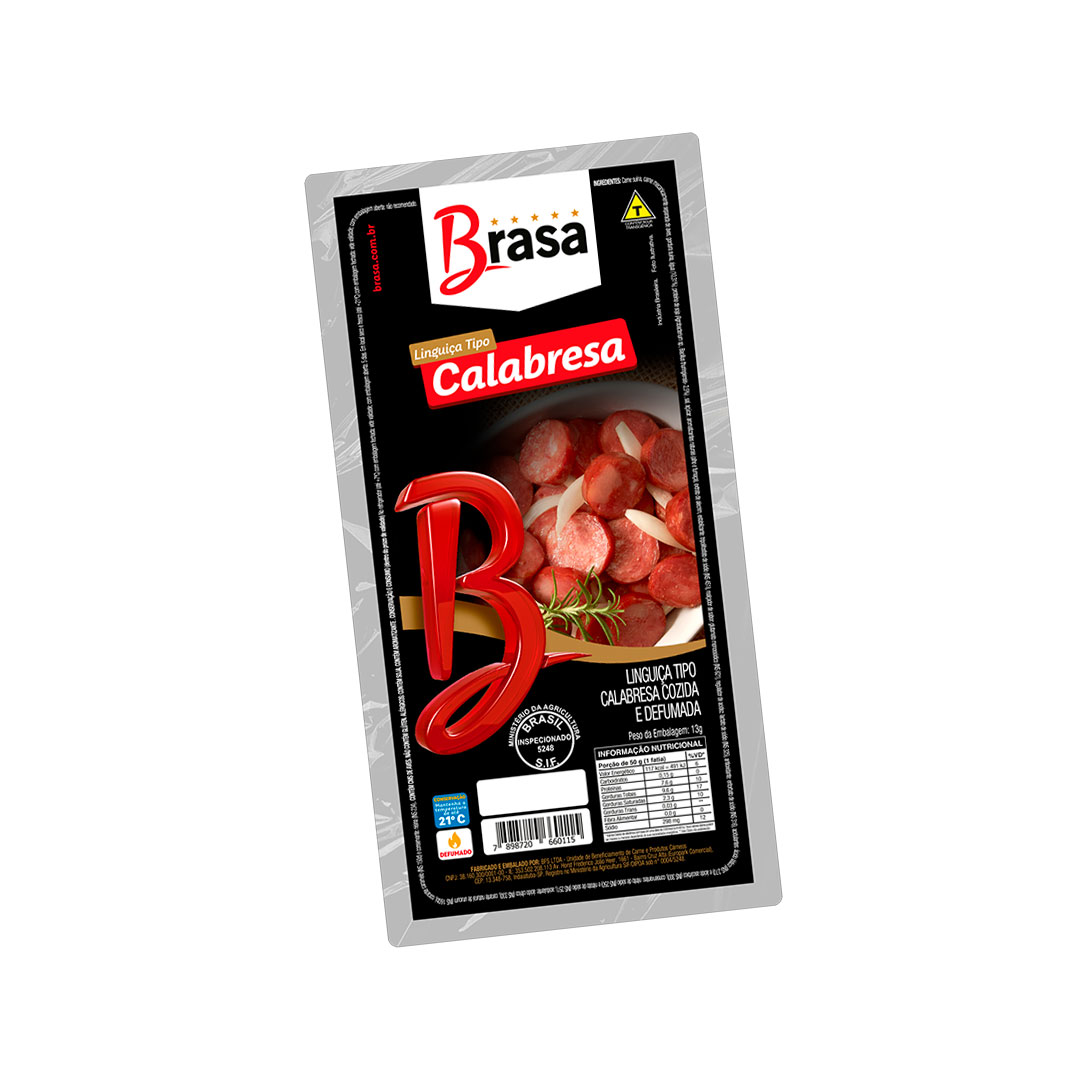 Linguiça Tipo Calabresa Brasa