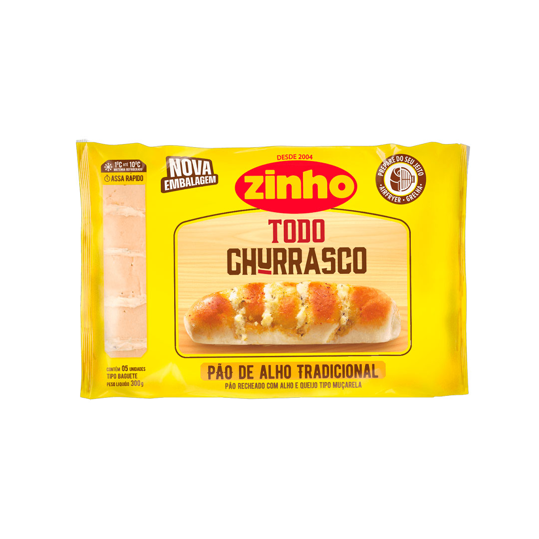 Pão de Alho Tradicional Zinho
